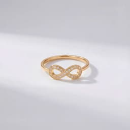 Infinity CZ Ring 1