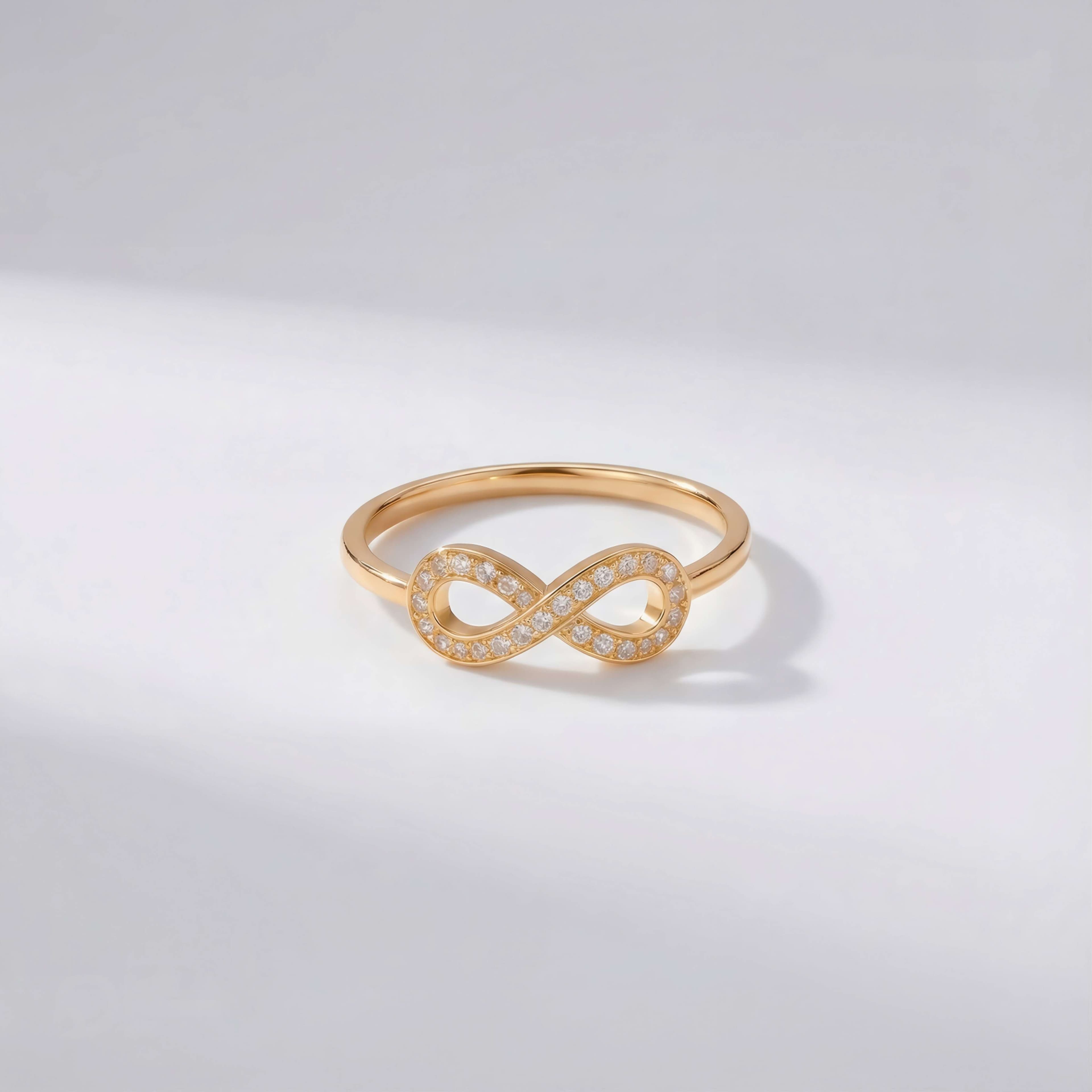Infinity CZ Ring