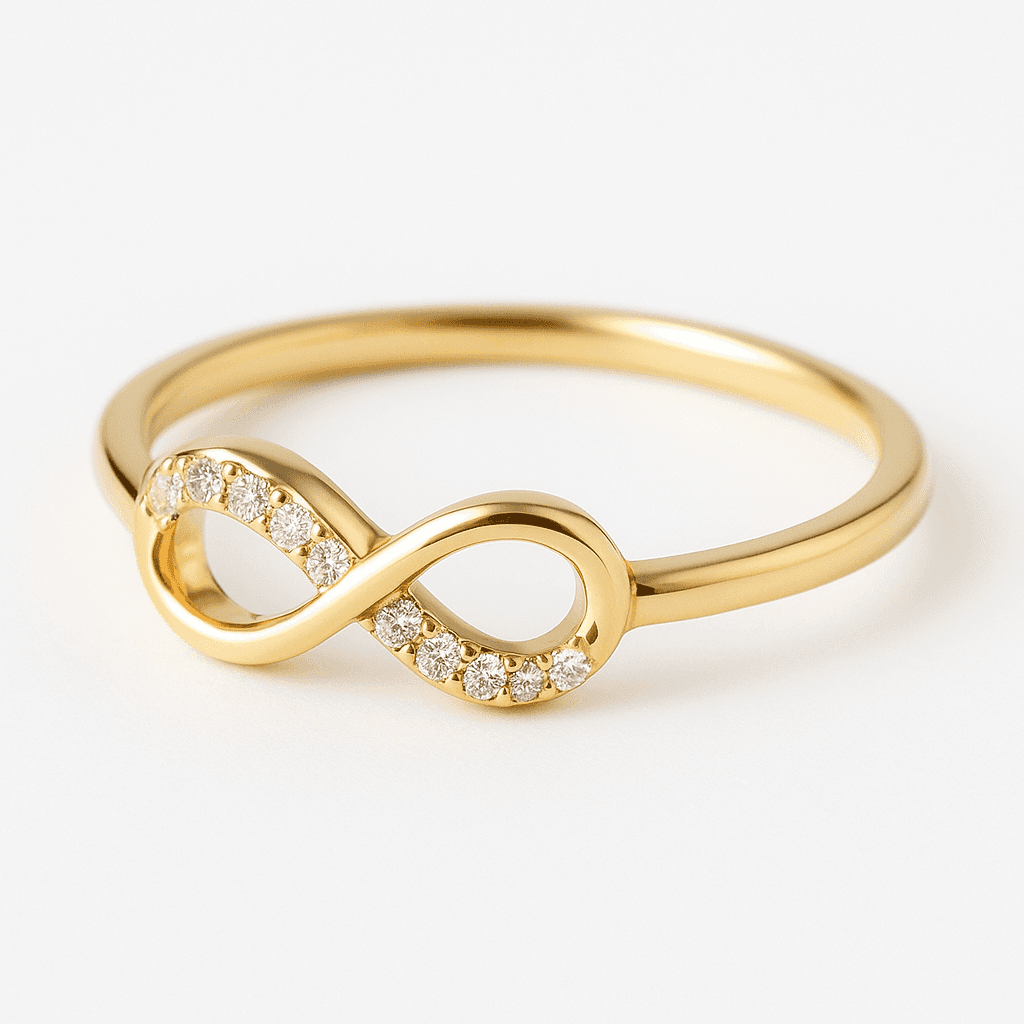 Infinity CZ Ring